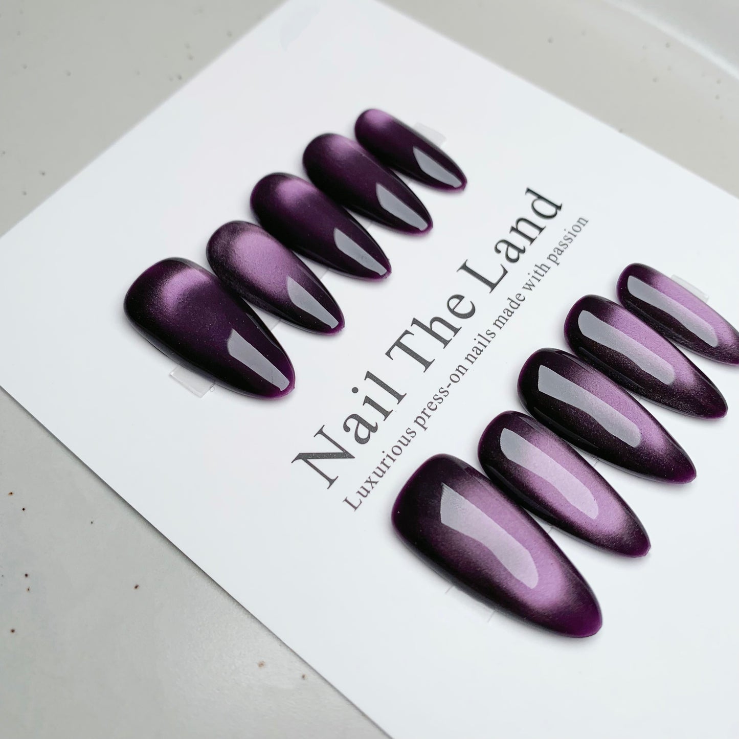 Dark Amethyst Cat Eye