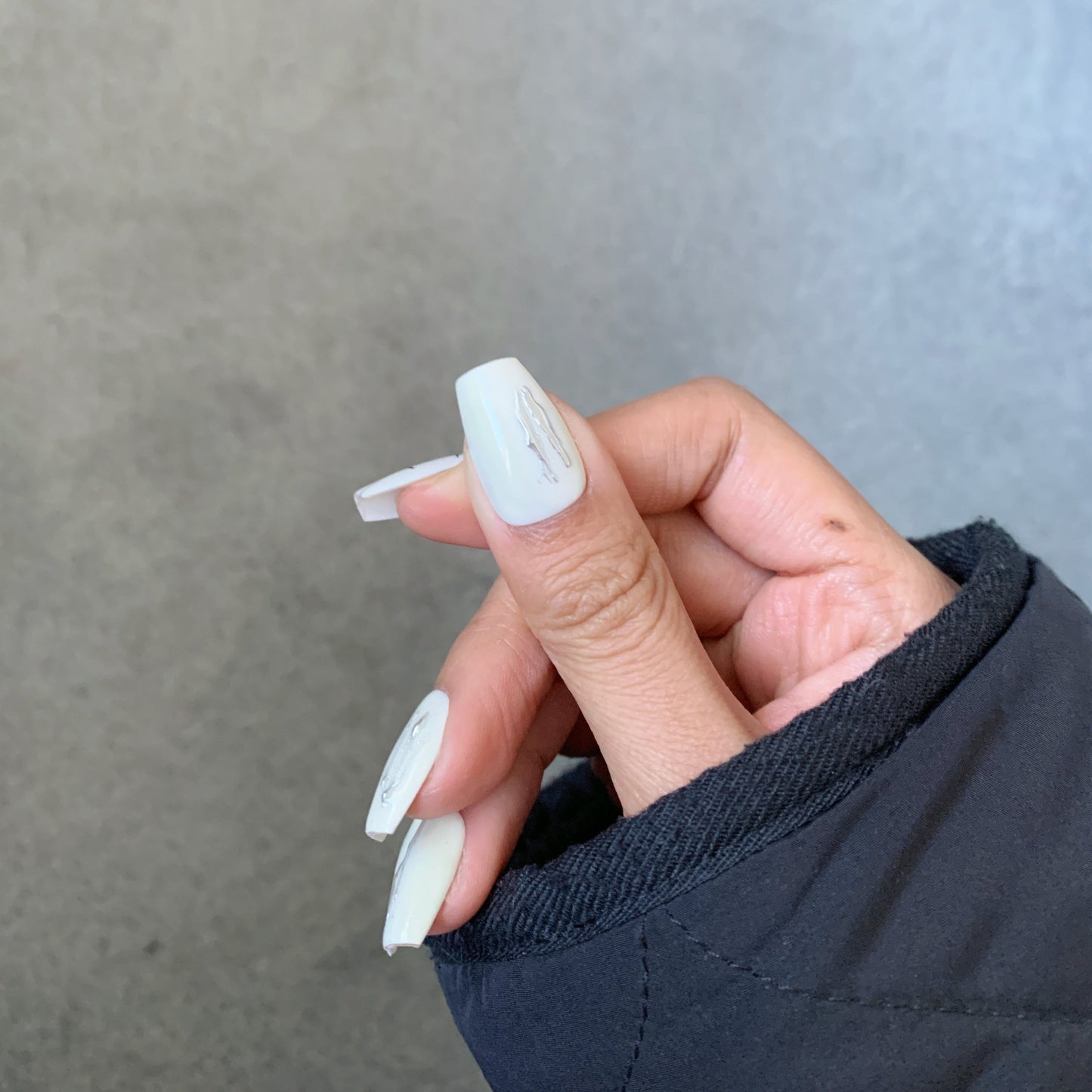 Pure White Aloof Foliage