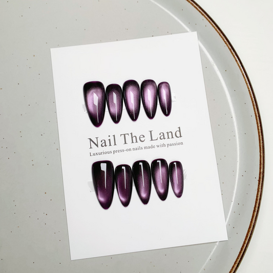 Dark Amethyst Cat Eye