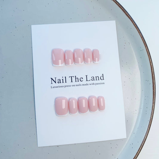 Thin Classic French Nail